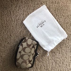 Brand new with tags coach coin purse